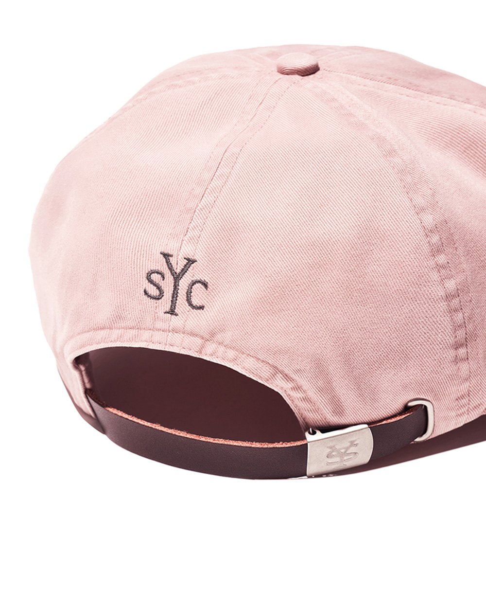 [예약 배송] 선데이세레머니 SY 클래식 빈티지 로고 캡 - 핑크([예약 배송] Sunday Ceremony Sy Classic Vintage Logo Cap - Pink) - 5