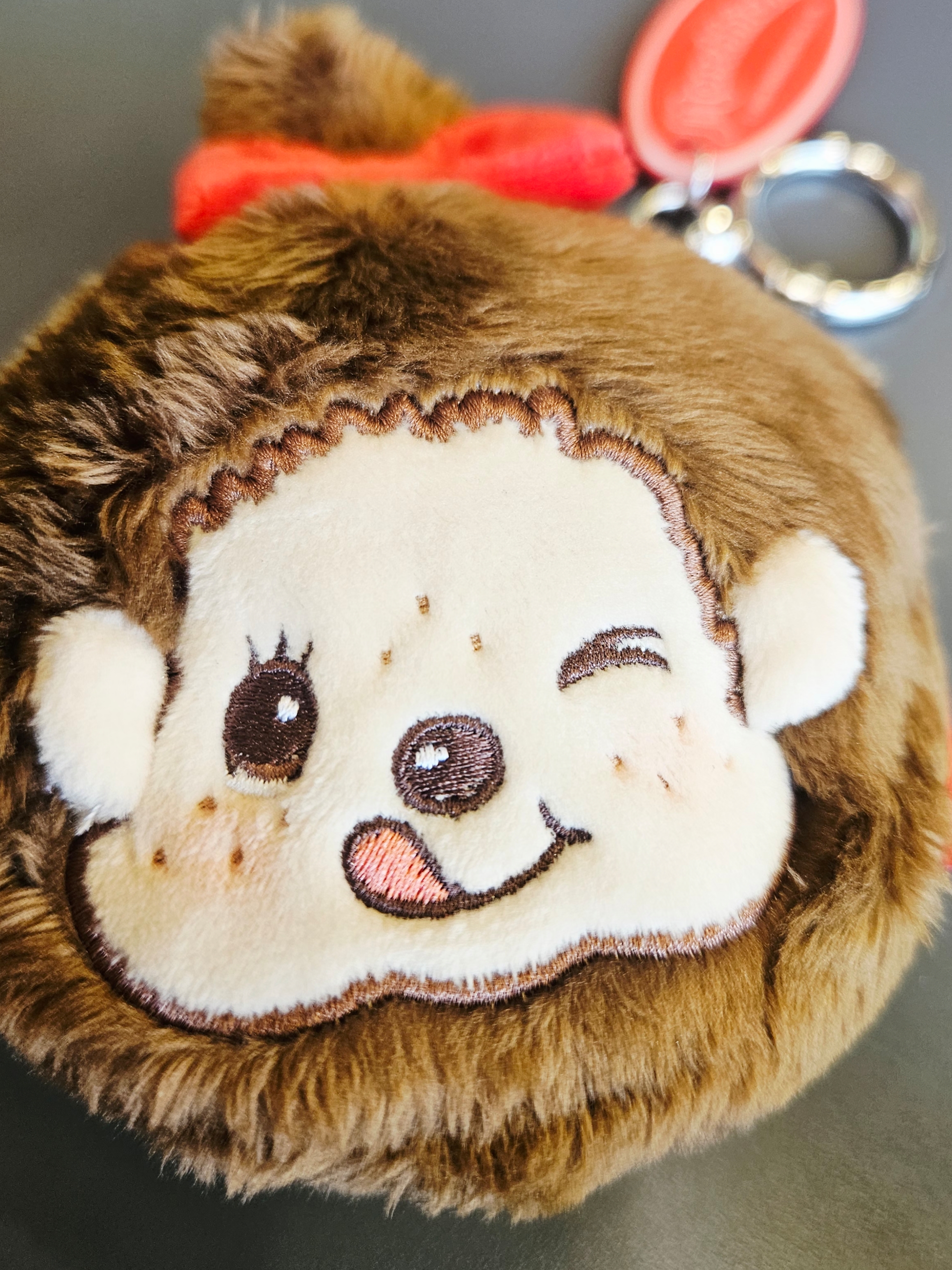 Monchhichi Monchhichi Face Pouch Girl 착용 스타일 - 6