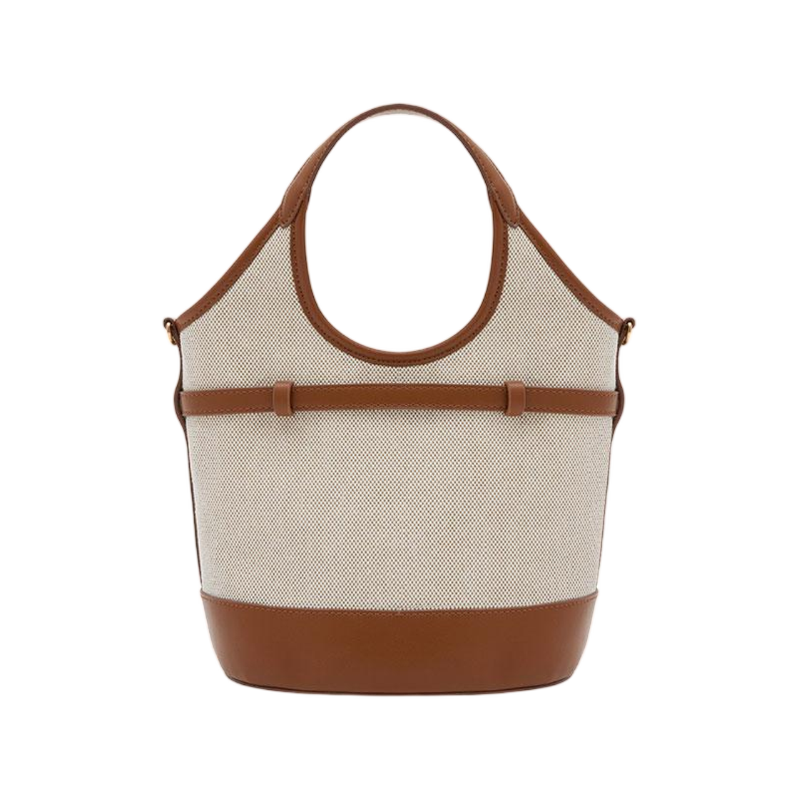 제이에스티나 헤이즐 캔버스 스몰 토트백 브라운(J.Estina Hazel Canvas Small Tote Bag Brown) - 3