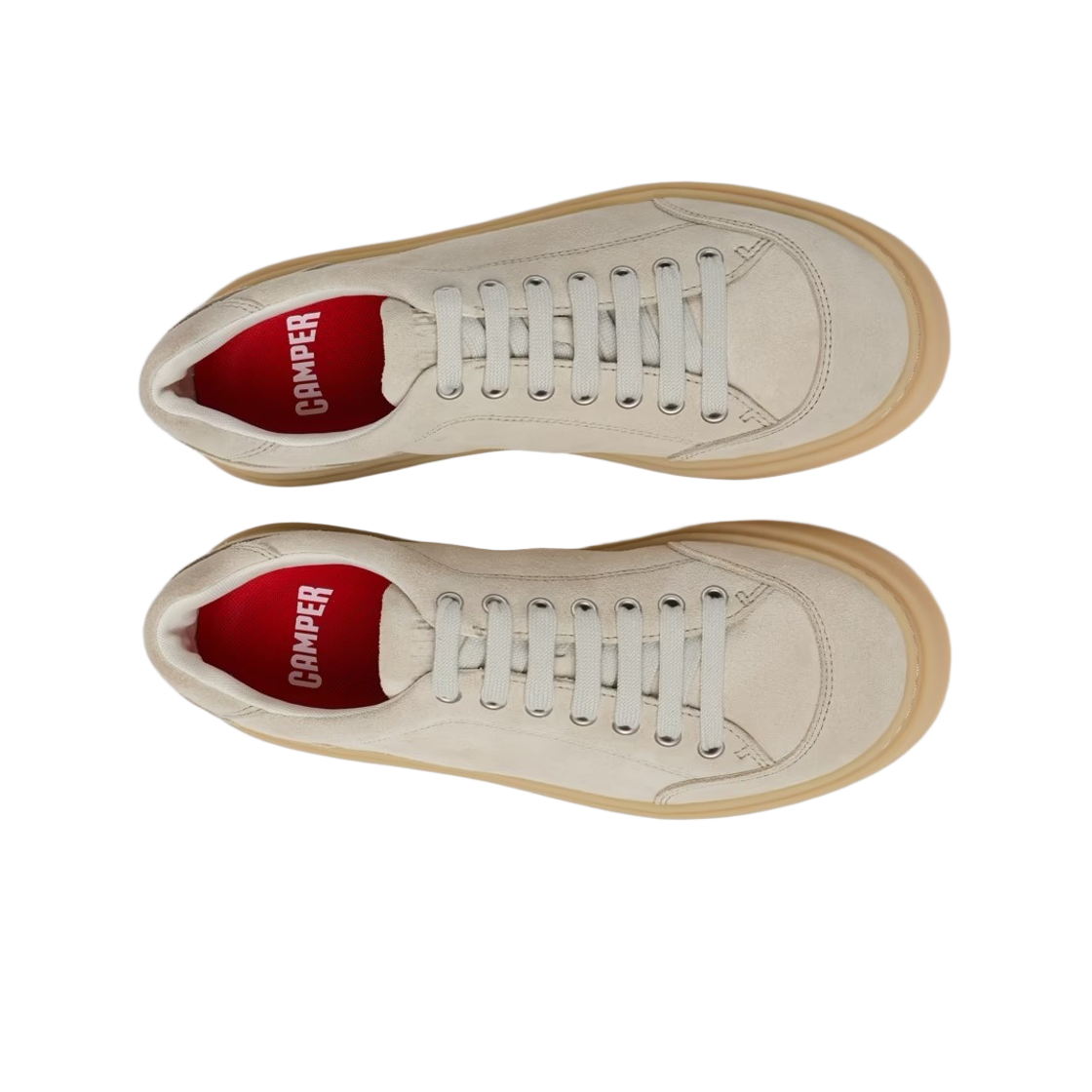 캠퍼 러너 트웬티파이브 스웨이드 레더 스니커즈 베이지(Camper Runner Twentyfive Suede Leather Sneakers Beige) - 2