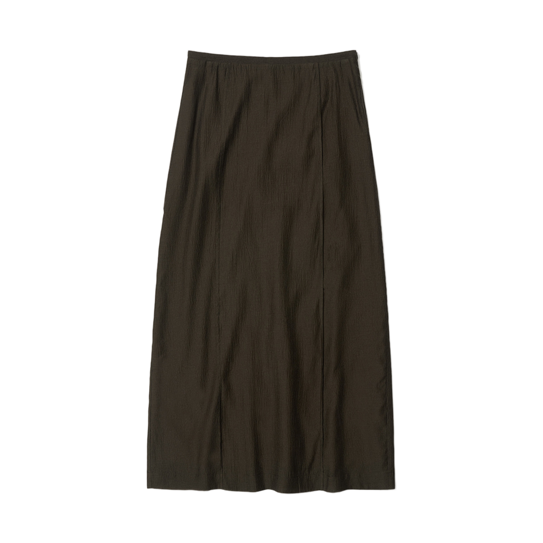 (W) 파르티멘토 시어 레이어드 맥시 스커트 브라운((W) Partimento Sheer Layered Maxi Skirt Brown)