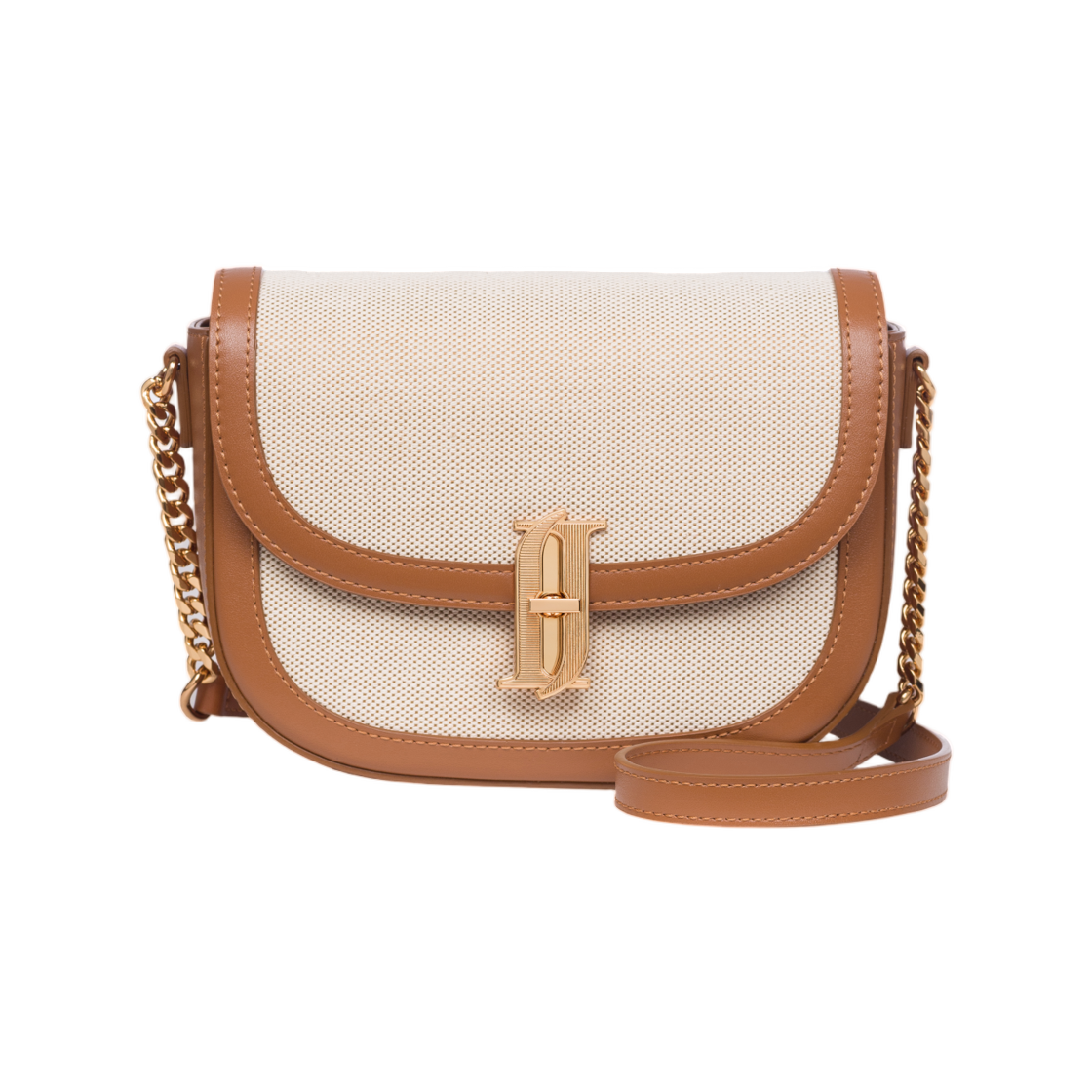 제이에스티나 조엘 폴린 캔버스 스몰 크로스백 탄(J.Estina Joelle Fallin Canvas Small Cross Bag Tan)