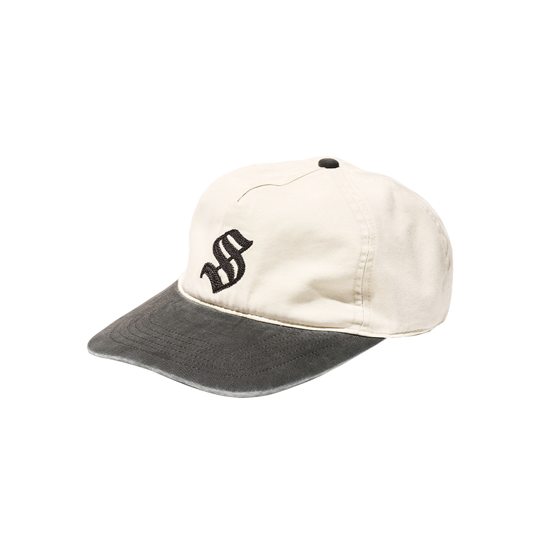 선데이세레머니 올드 잉글리쉬 빈티지 로고 캡 - 아이보리(Sunday Ceremony Old English Vintage Logo Cap - Ivory)