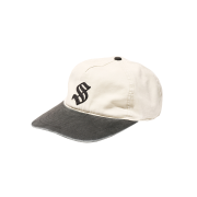 Sunday Ceremony Old English Vintage Logo Cap - Ivory