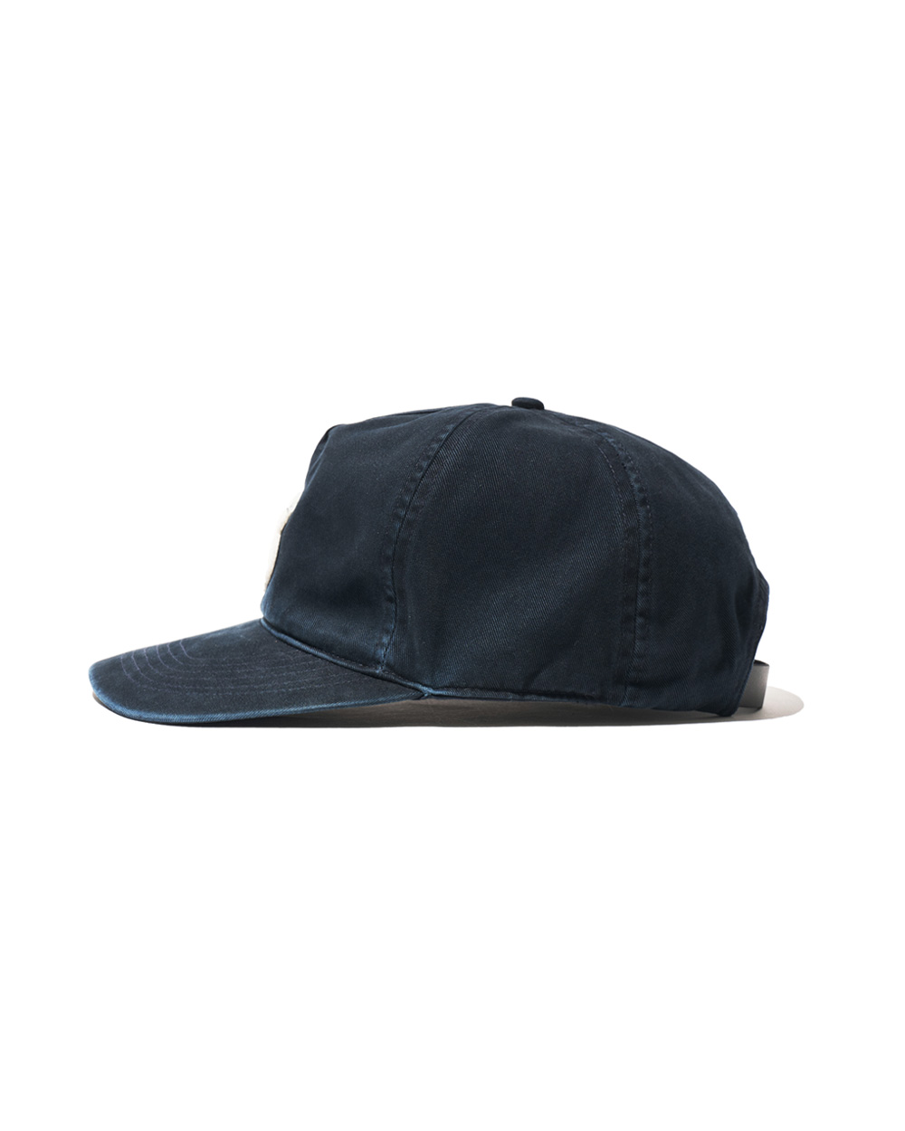 [예약 배송] 선데이세레머니 올드 잉글리쉬 아플리케 로고 캡 - 네이비([예약 배송] Sunday Ceremony Old English Applique Logo Cap - Navy) - 3