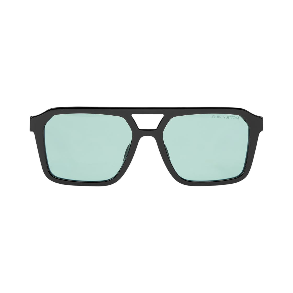 Z3118U Louis Vuitton LV Hit Pilot Square Sunglasses Green