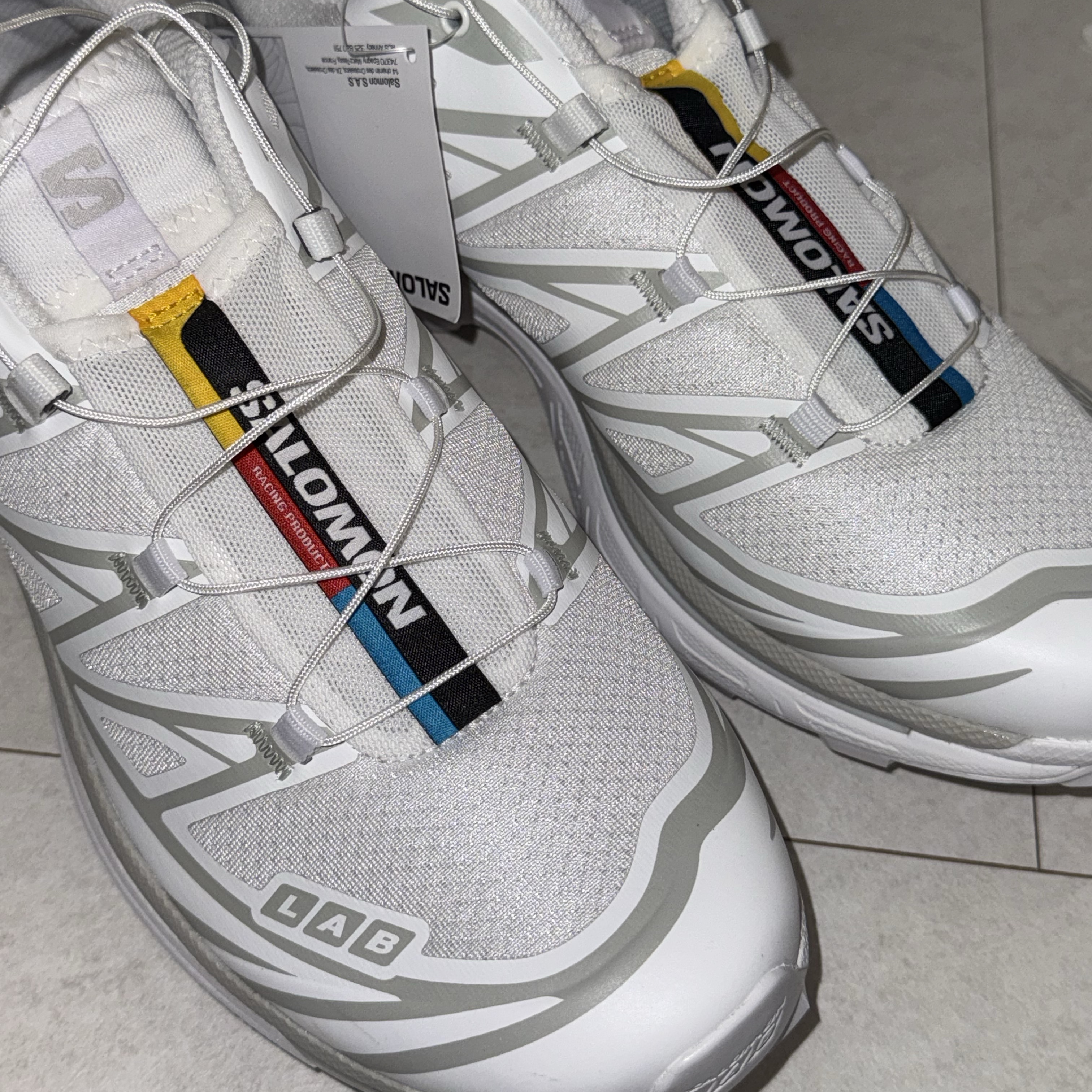 Salomon XT-6 ADV White 착용 스타일