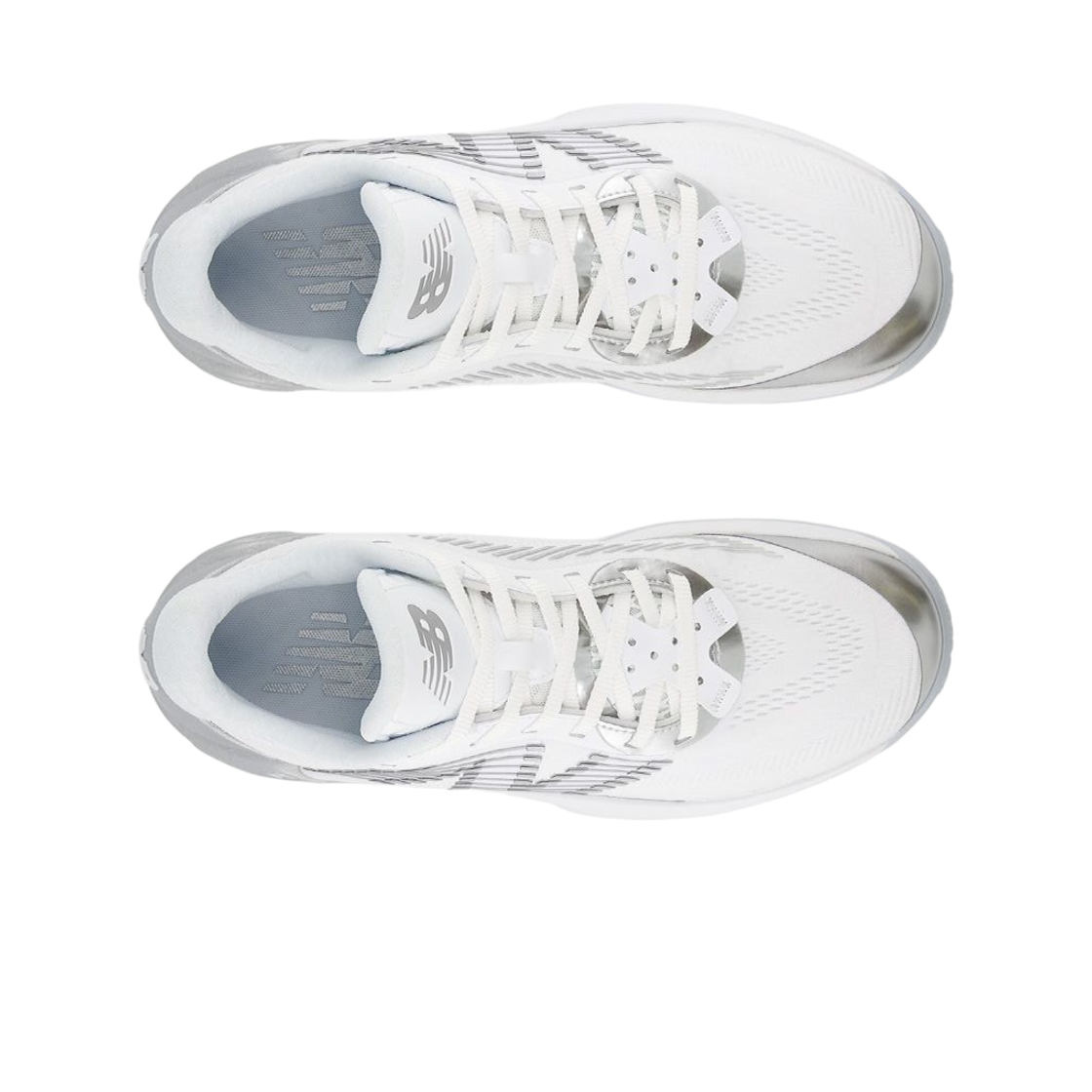 뉴발란스 투 WXY V5 NB 103 화이트 골드 메탈릭 - 2E 와이드(New Balance Two WXY V5 NB 103 White Gold Metallic - 2E Wide) - 2