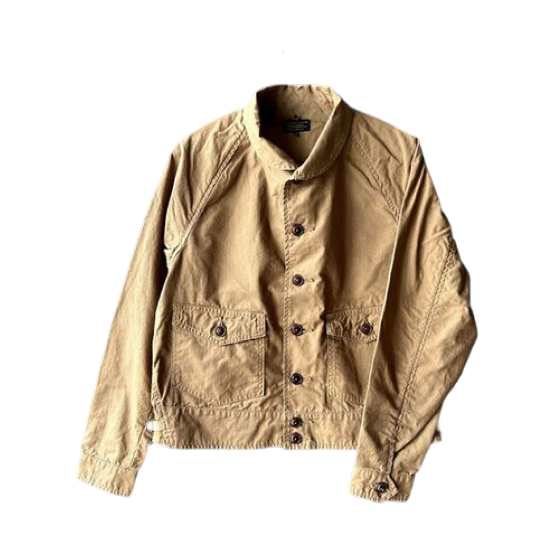 블랙 사인 밀리터리 립스탑 시빌리언 코삭 자켓 더스트 베이지(Black Sign Military Ripstop Civilian Cossack Jacket Dust Beige)
