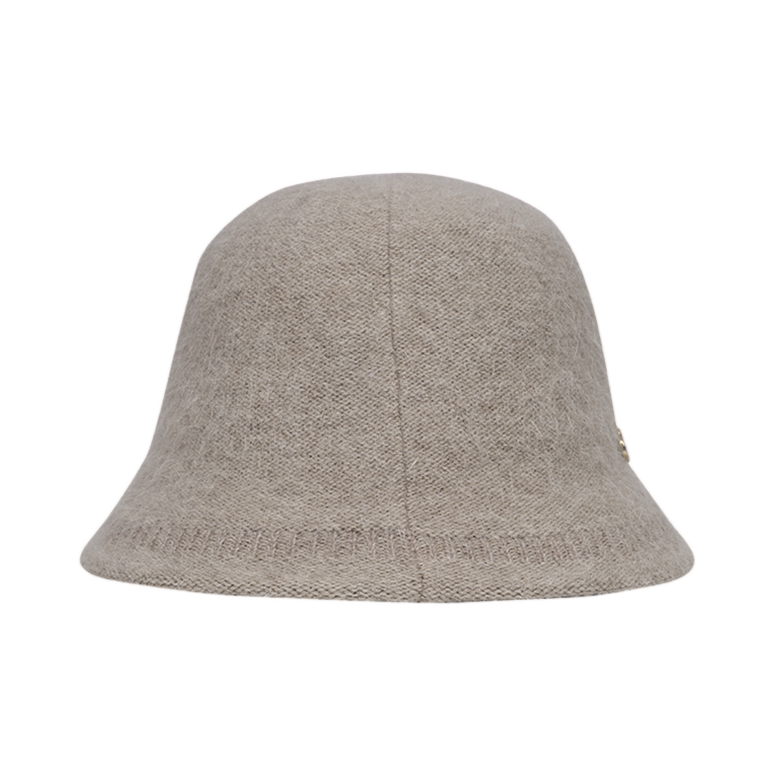 (W) 제이에스티나 J.레터 앙고라 버킷햇 오트밀((W) J.Estina J.Letter Angora Bucket Hat Oatmeal) - 3