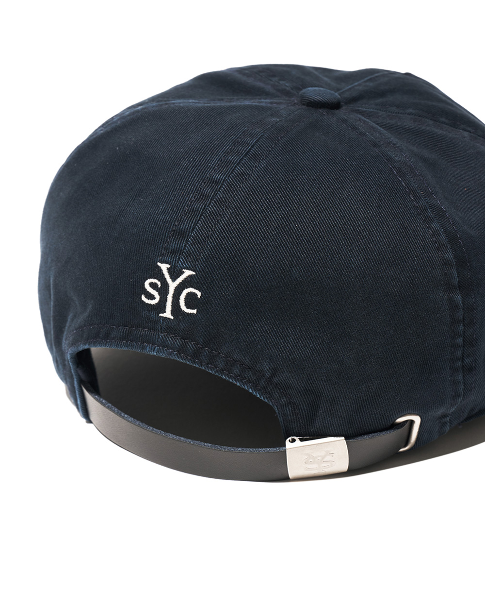 [예약 배송] 선데이세레머니 올드 잉글리쉬 아플리케 로고 캡 - 네이비([예약 배송] Sunday Ceremony Old English Applique Logo Cap - Navy) - 5