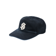 Sunday Ceremony Old English Applique Logo Cap - Navy