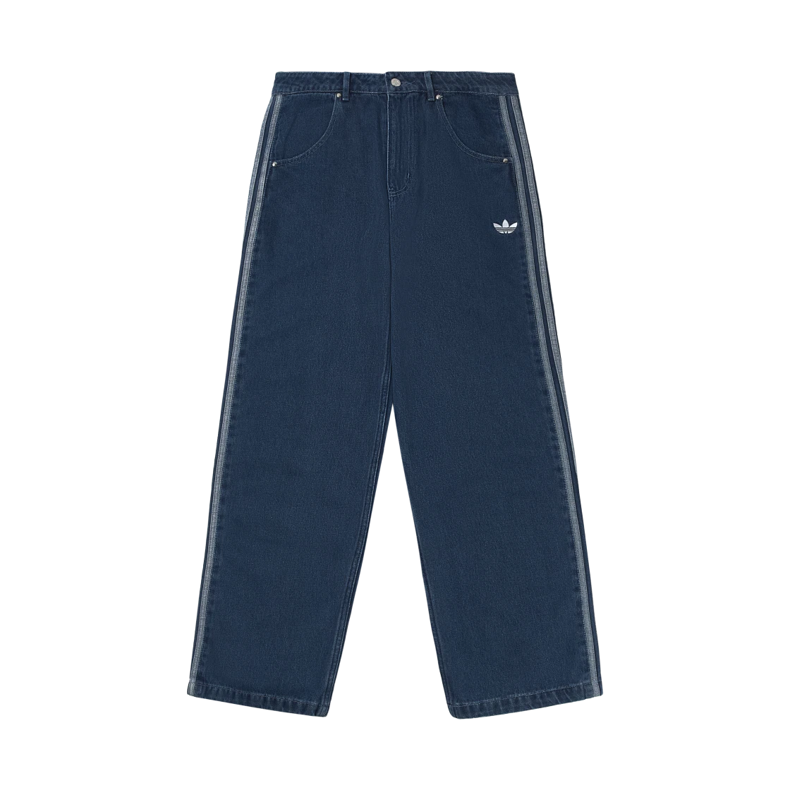 Adidas Adidas Adicolor Denim Firebird Pants Medium Blue Denim - KR Sizing · 30