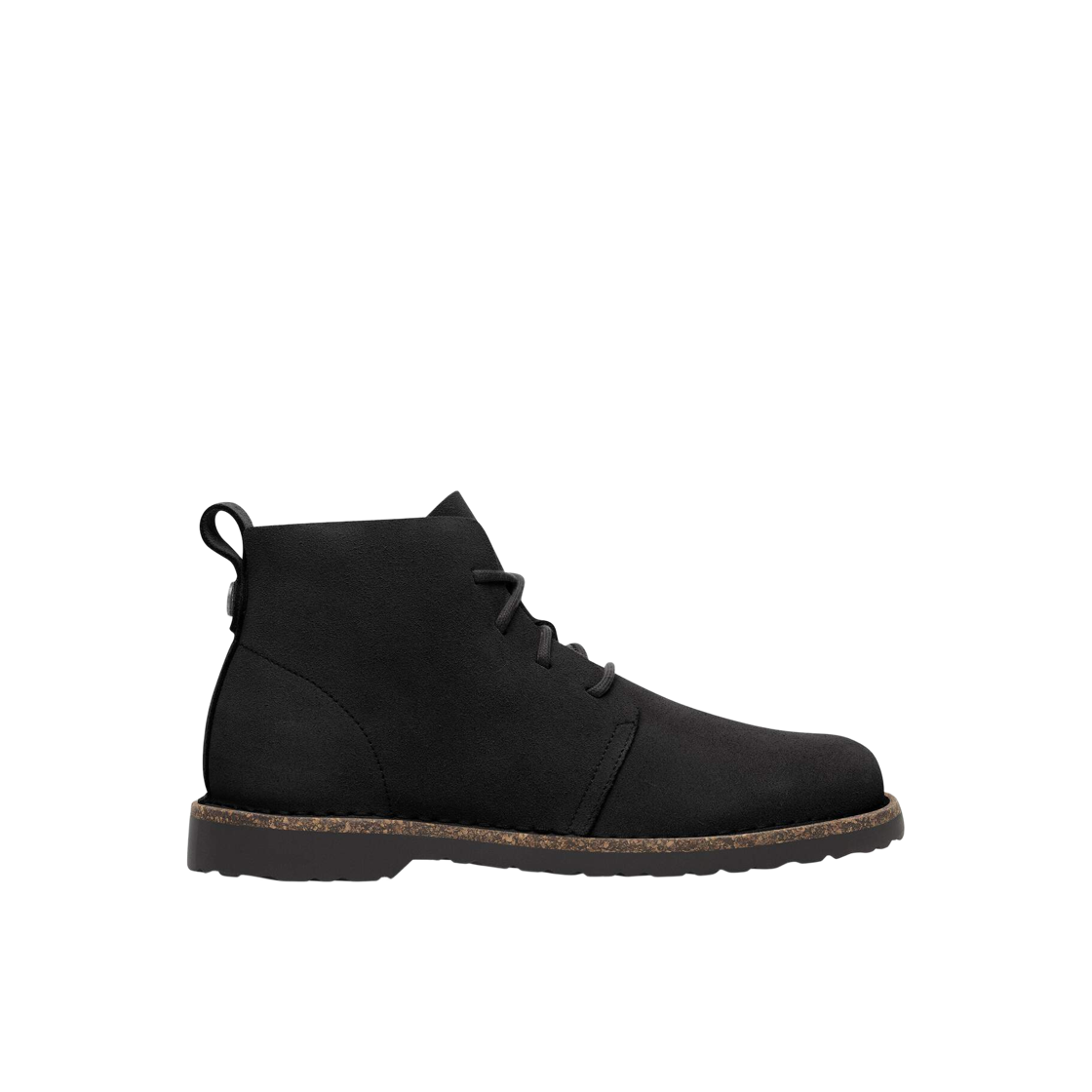 1028079 Birkenstock Uppsala Mid Suede Leather Black - Narrow