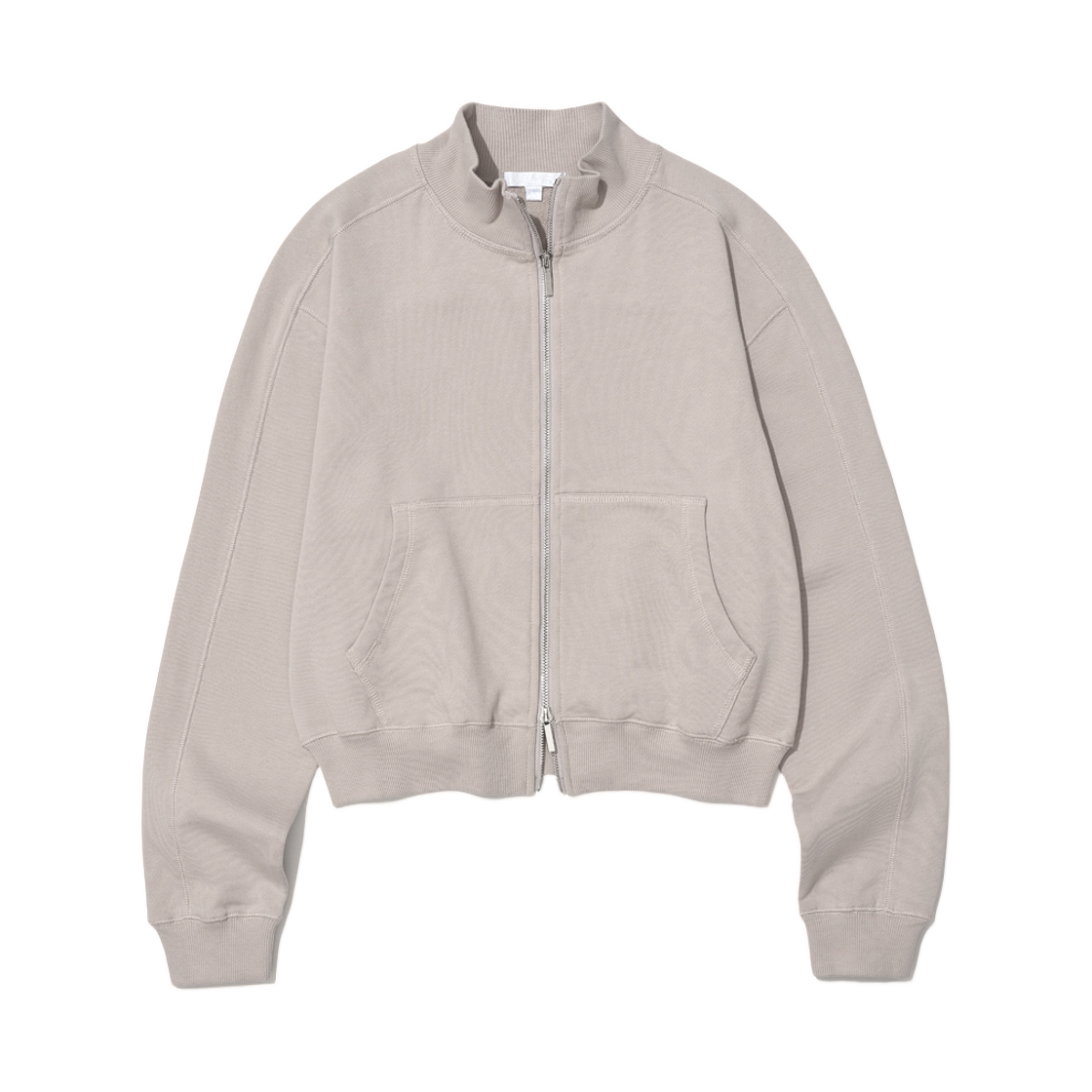 (W) 파르티멘토 PWC 코튼 트랙 저지 탑 에크루((W) Partimento PWC Cotton Track Jersey Top Ecru) - 1