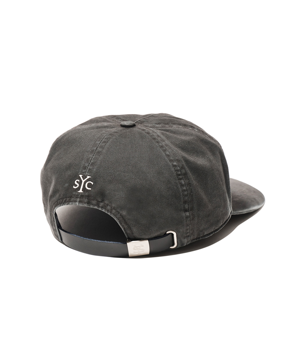 [예약 배송] 선데이세레머니 SY 클래식 빈티지 로고 캡 - 차콜([예약 배송] Sunday Ceremony Sy Classic Vintage Logo Cap - Charcoal) - 2