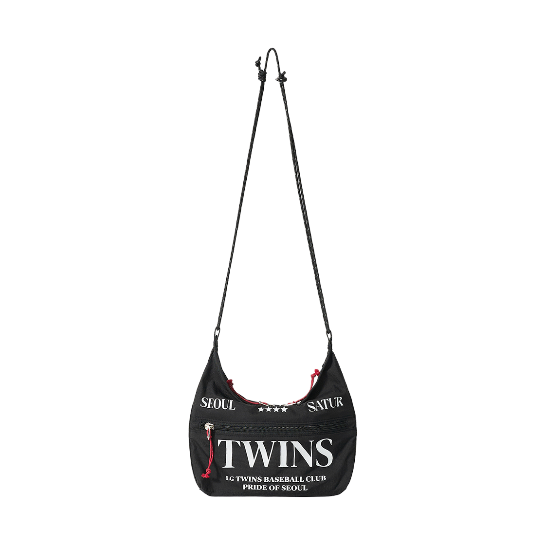 세터 X LG트윈스 사코슈 백 블랙(SATUR X LG TWINS Sacoche Bag Black) - 1