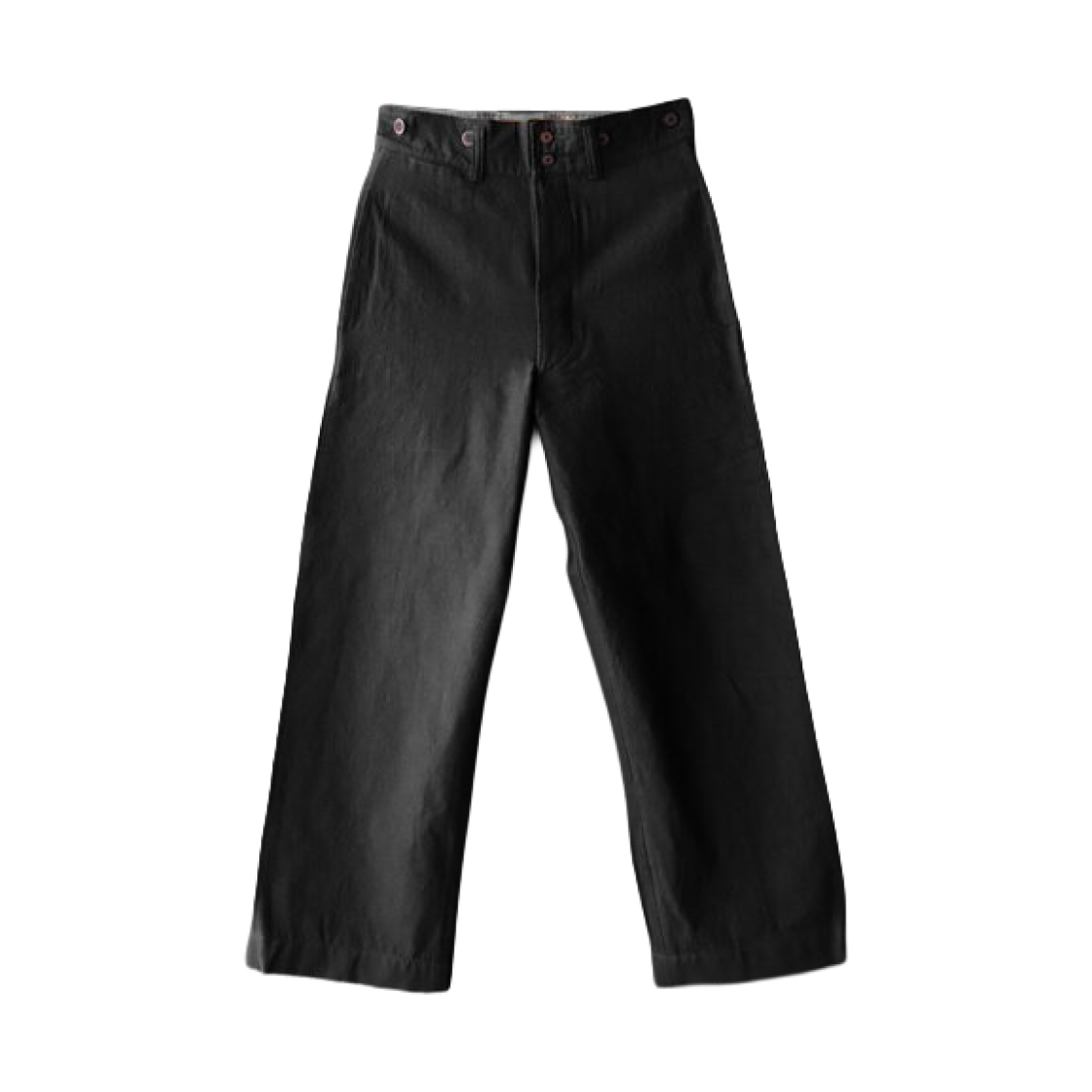 블랙 사인 에인션트 클로스 아비뇽 트라우저 데드 트리 블랙(Black Sign Ancient Cloth Avignon Trousers Dead Tree Black)