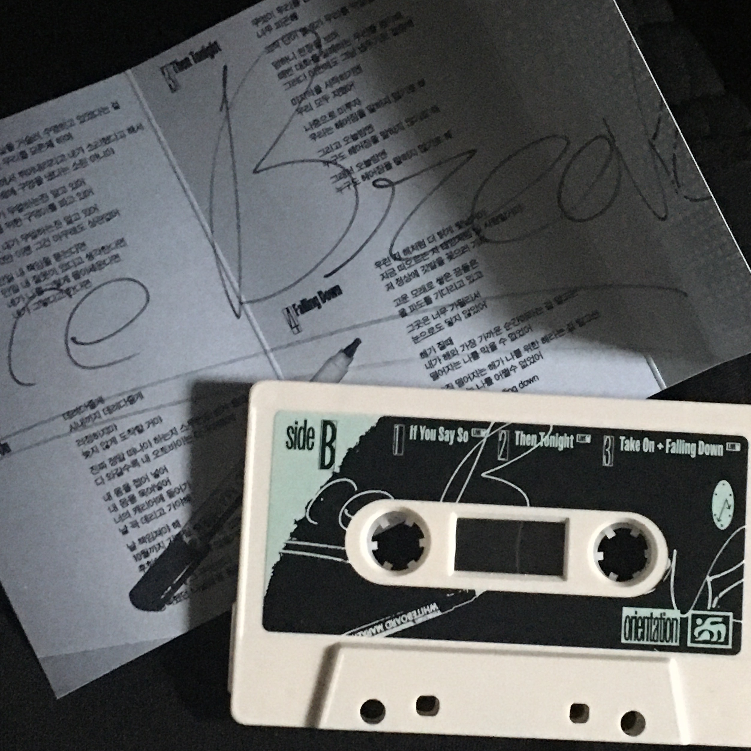 Orientation with LIVE [Cassette] 착용 스타일 - 2