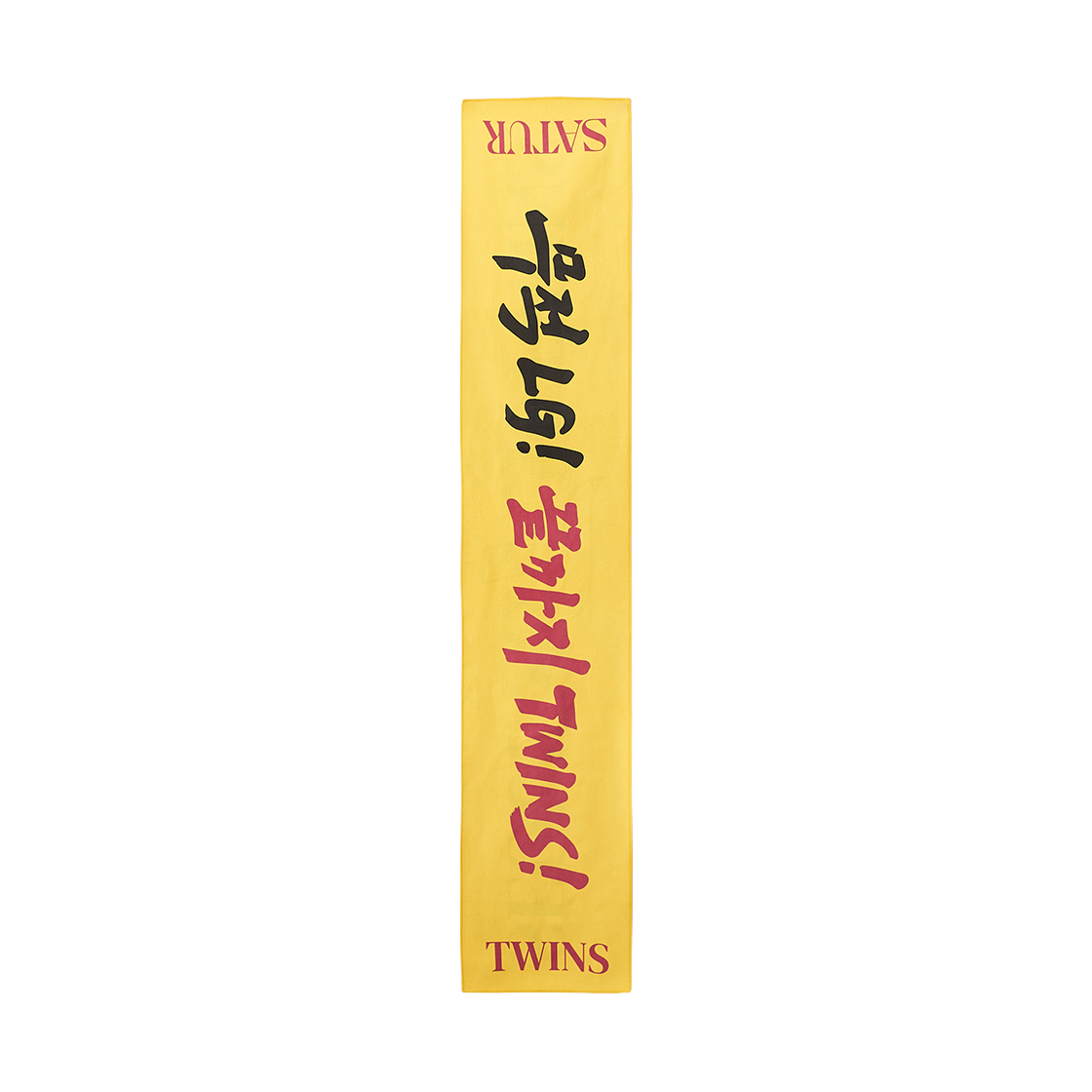 세터 X LG트윈스 머플러 옐로우(SATUR X LG TWINS Muffler Yellow) - 2