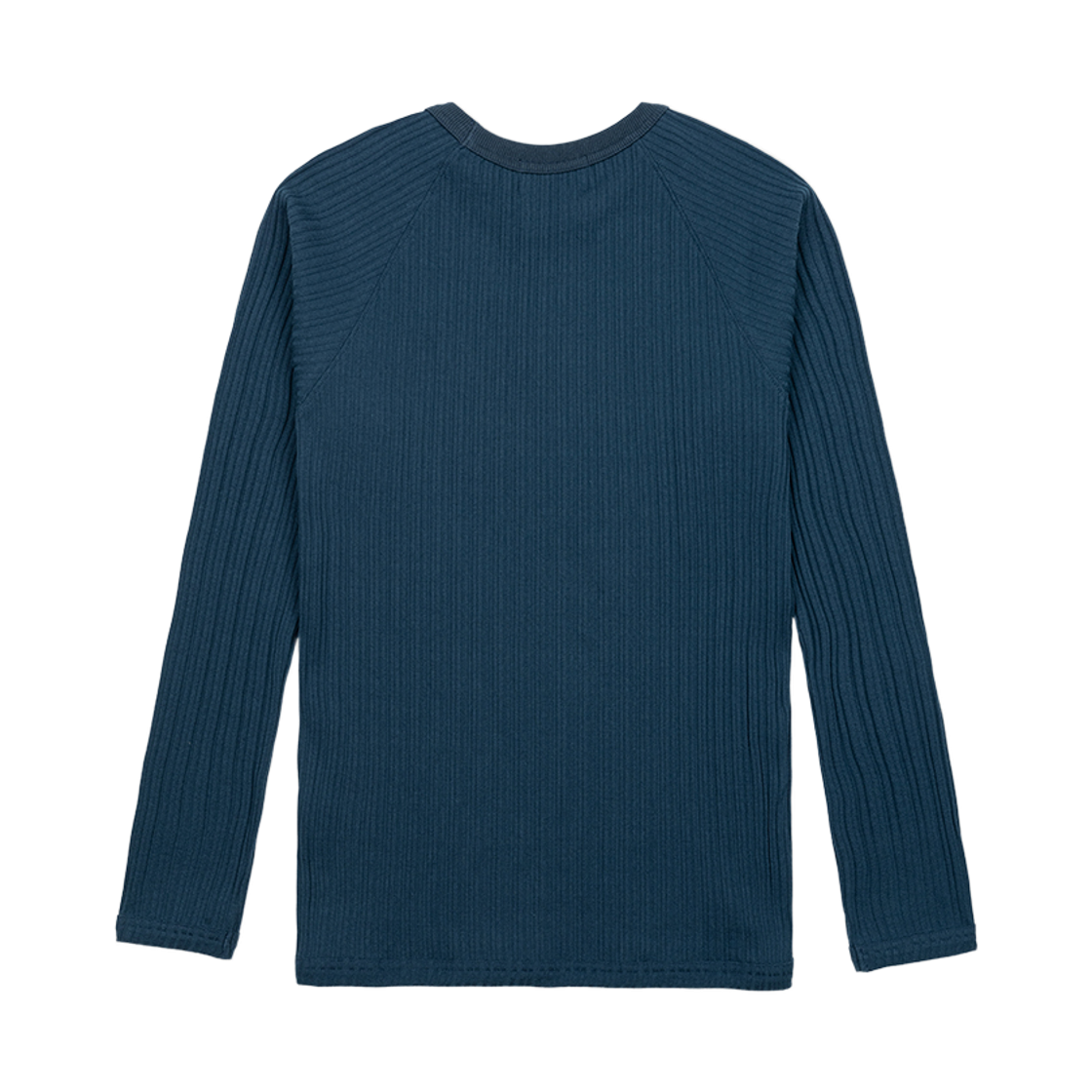 플로즈룸 리브드 슬림 롱 슬리브 블루이시 그린(Flawsroom Ribbed Slim Long Sleeve Bluish Green) - 2