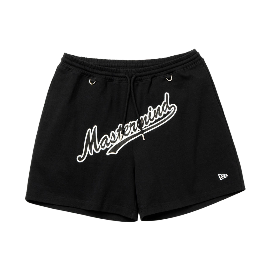 뉴에라 x 마스터마인드 헤비웨이트 코튼 쇼츠 블랙(New Era x Mastermind Heavyweight Cotton Shorts Black)