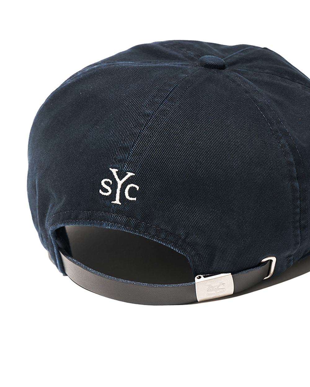 [예약 배송] 선데이세레머니 워시드 고딕 로고 캡 - 네이비([예약 배송] Sunday Ceremony Washed Gothic Logo Cap - Navy) - 5