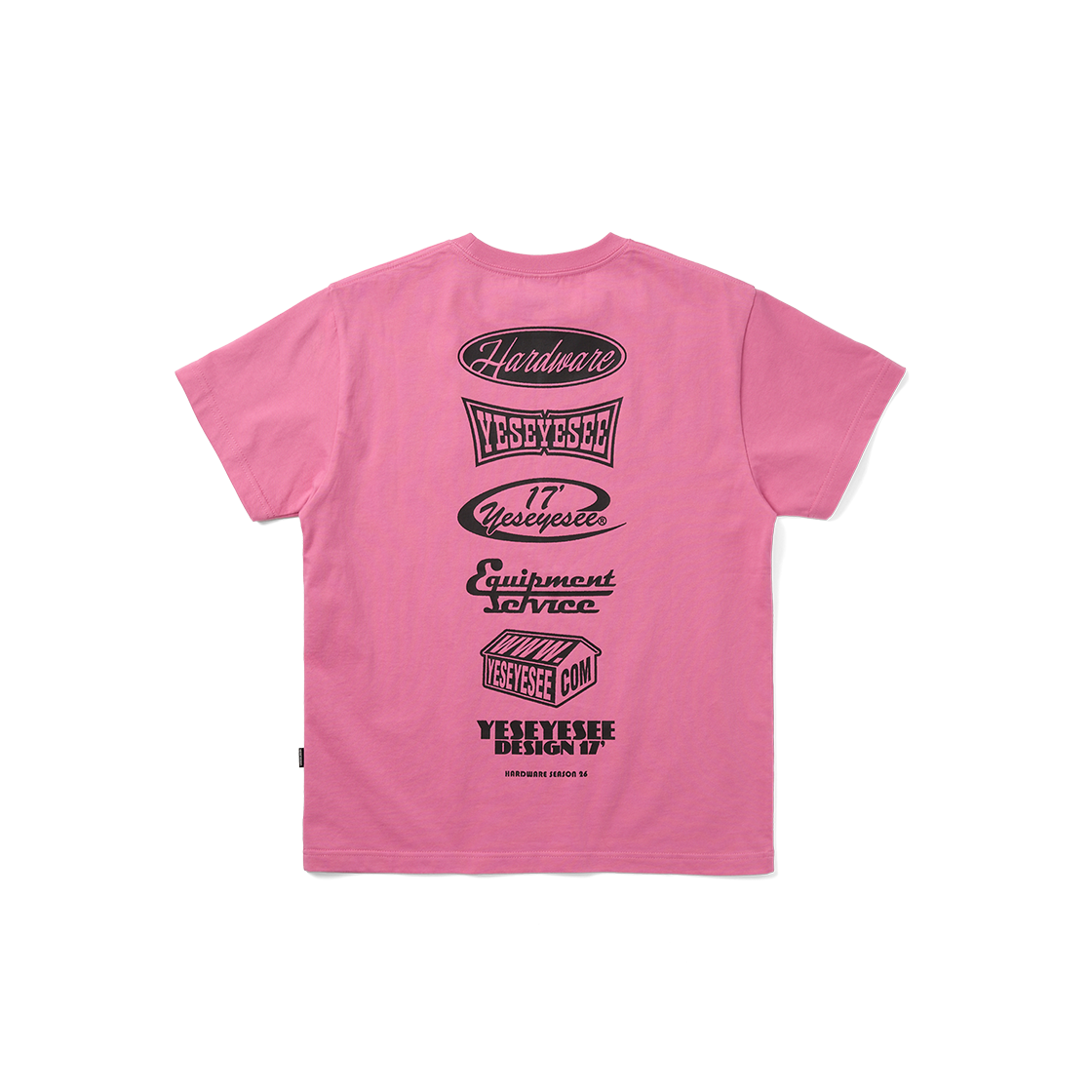 [더블적립] 예스아이씨 예스 하드웨어 티셔츠 핑크([더블적립] YESEYESEE Y.E.S Hardware Tee Pink) - 2