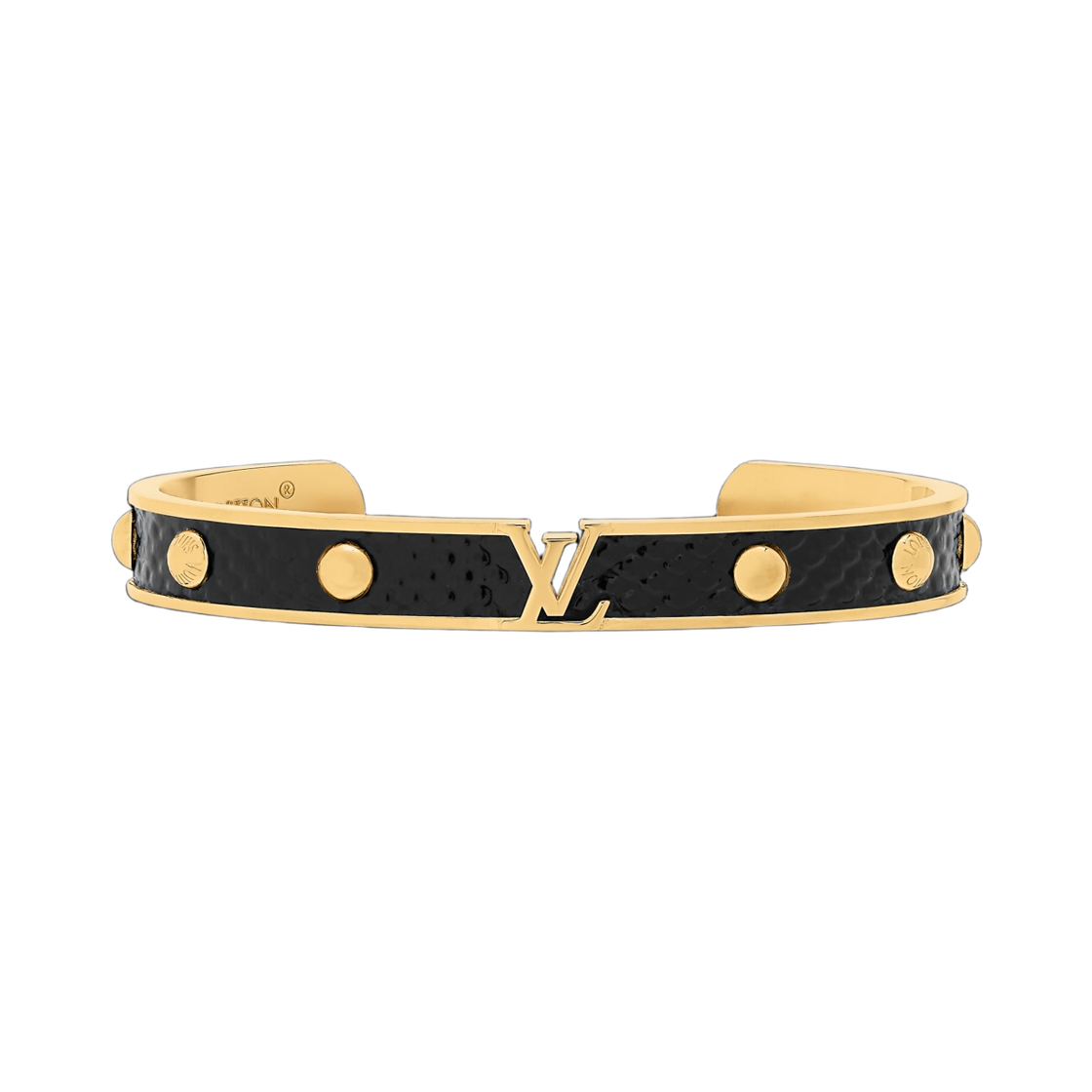 M1862M/M1862S (W) Louis Vuitton LV Initiales Bracelet Black