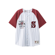 SATUR X LG TWINS K Jersey Uniform Burgundy