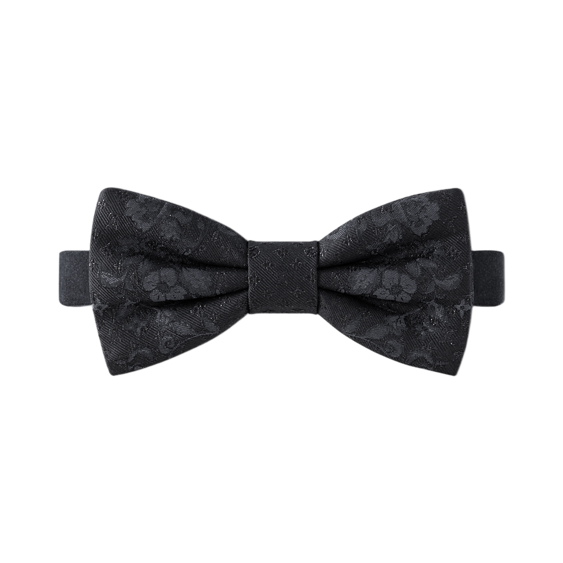 M94997 Louis Vuitton Monogram Wildflowers Bow Tie Black