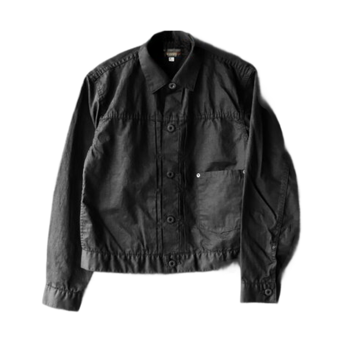 블랙 사인 CL 트윌 플리츠 자켓 스텔스 블랙(Black Sign CL Twill Pleats Jacket Stealth Black)