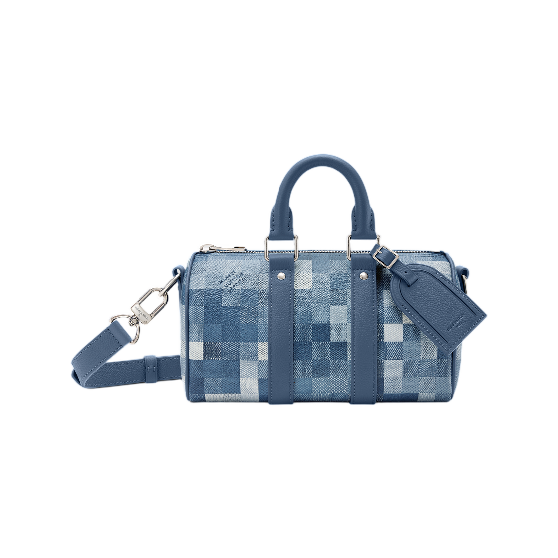M28600 Louis Vuitton Keepall Bandouliere 25 Indigo Blue