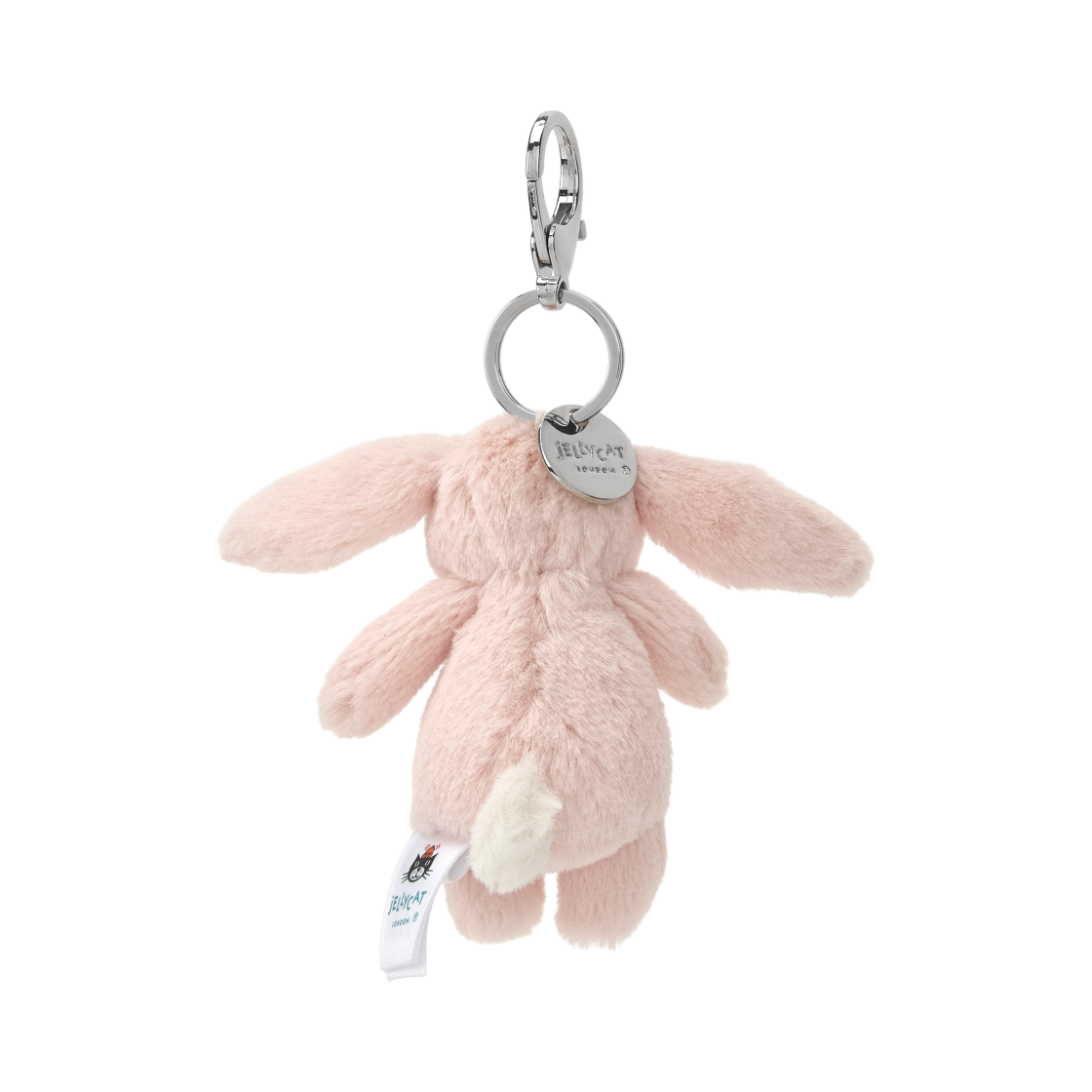 젤리캣 바쉬풀 버니 백 참 블러쉬(Jellycat Bashful Bunny Bag Charm Blush) - 2