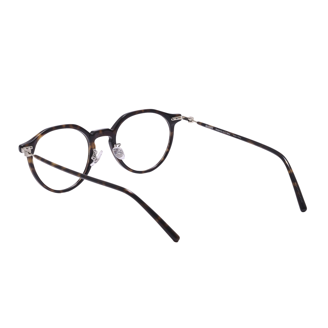 알로아이웨어 [SILVERBITE] SBG7605 1818G HD ACETATE 초경량 고밀도 아세테이트 톨토이즈 판토 안경테(ALO EYEWEAR [SILVERBITE] SBG7605 1818G HD ACETATE ultra-lightweight high-density acetate tortoise pantos eyeglass frame) - 3