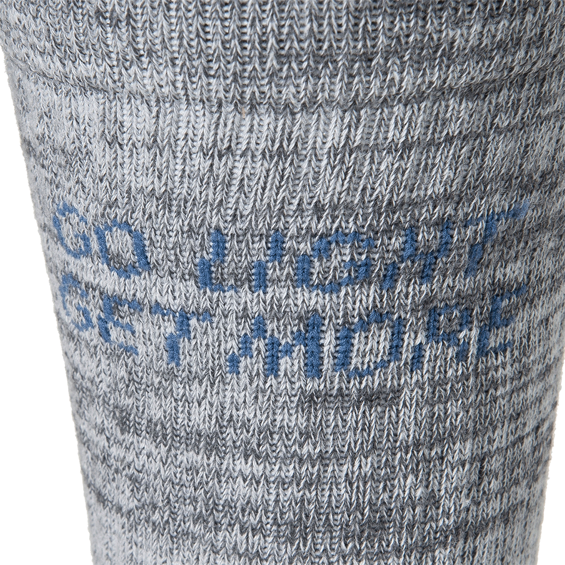 제로그램 트레일하이커 에어로쿨 퍼포먼스 삭스(Zerogram Trailhiker Aerocool Performance Socks Melange Gray) - 4