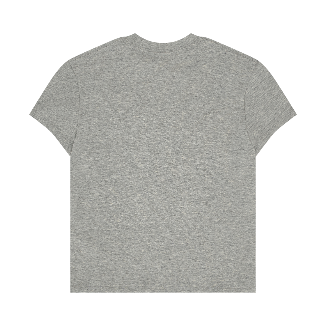 (W) 마르디 메크르디 플라워마르디 크롭 티셔츠 그레이 아이보리((W) Mardi Mercredi Flowermardi Cropped T-Shirt Grey Ivory) - 2