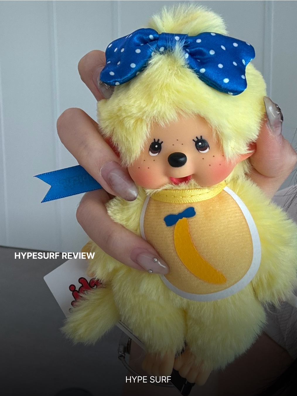 Monchhichi x Tokyo Banana Keychain 착용 스타일 - 2
