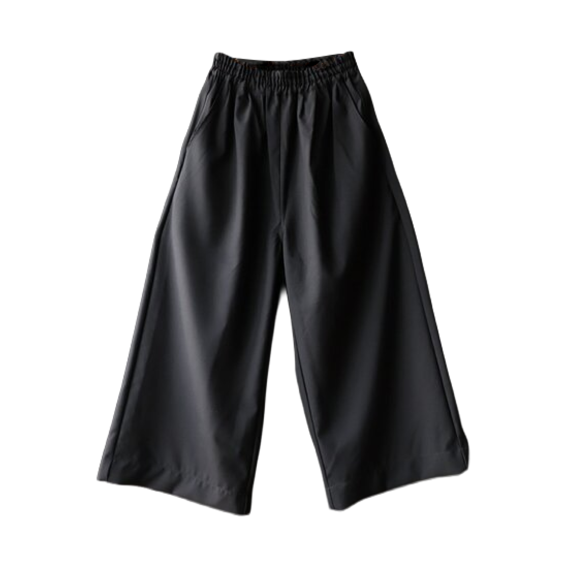 블랙 사인 카일 로렌스 와이드 팬츠 미드나잇 블랙(Black Sign Kyle Laurence Wide Pants Midnight Black)