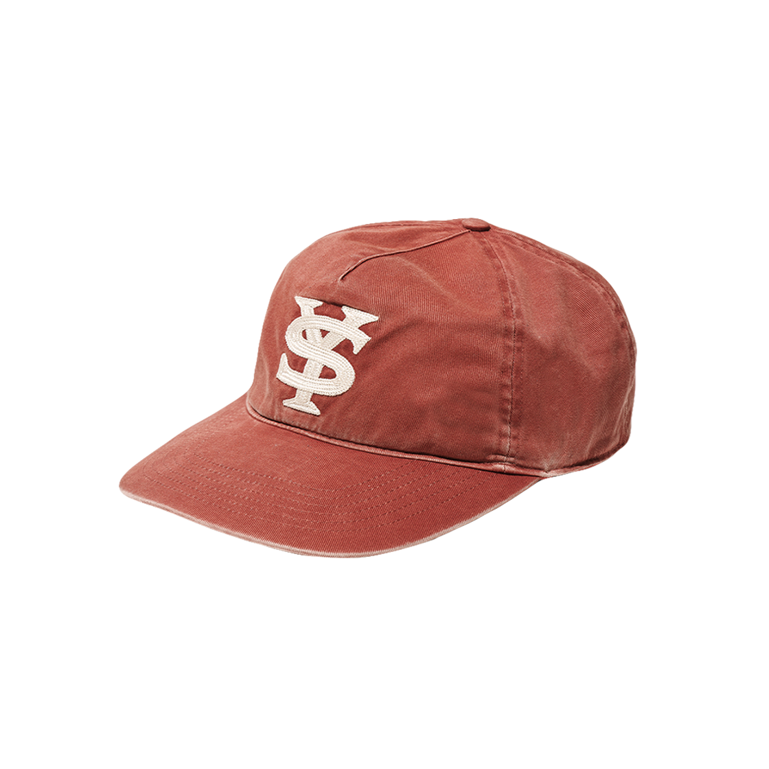 [예약 배송] 선데이세레머니 SY 로고 5패널 뉴코튼 캡 - 레드([예약 배송] Sunday Ceremony Sy Logo 5 Panel New Cotton Cap - Red)
