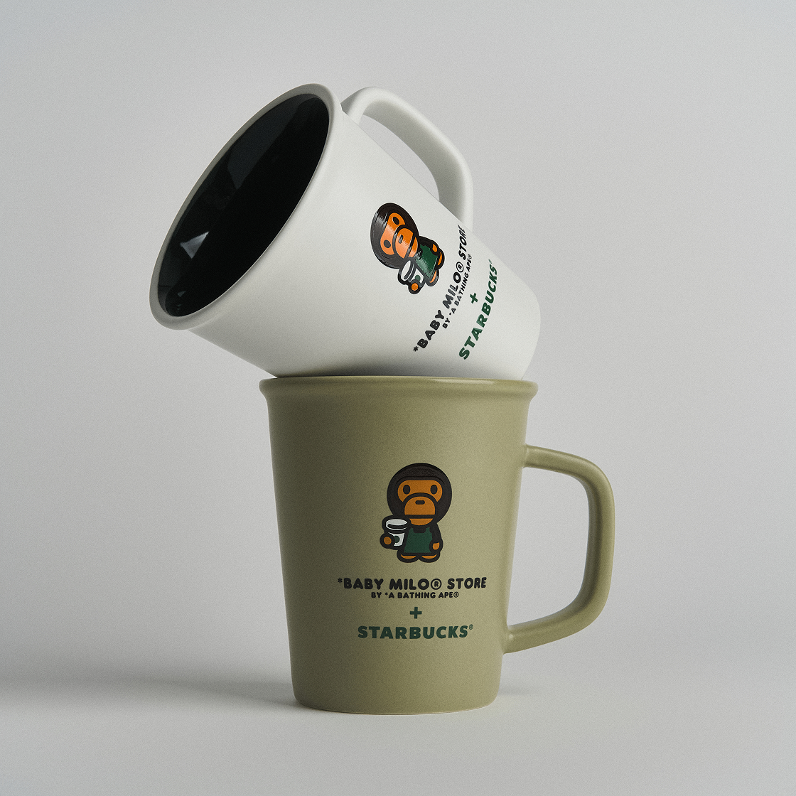 스타벅스 x 베이프 베이비 마일로 머그 (2개 세트)(Starbucks x BAPE Baby Milo Mug (Set of 2)) - 5
