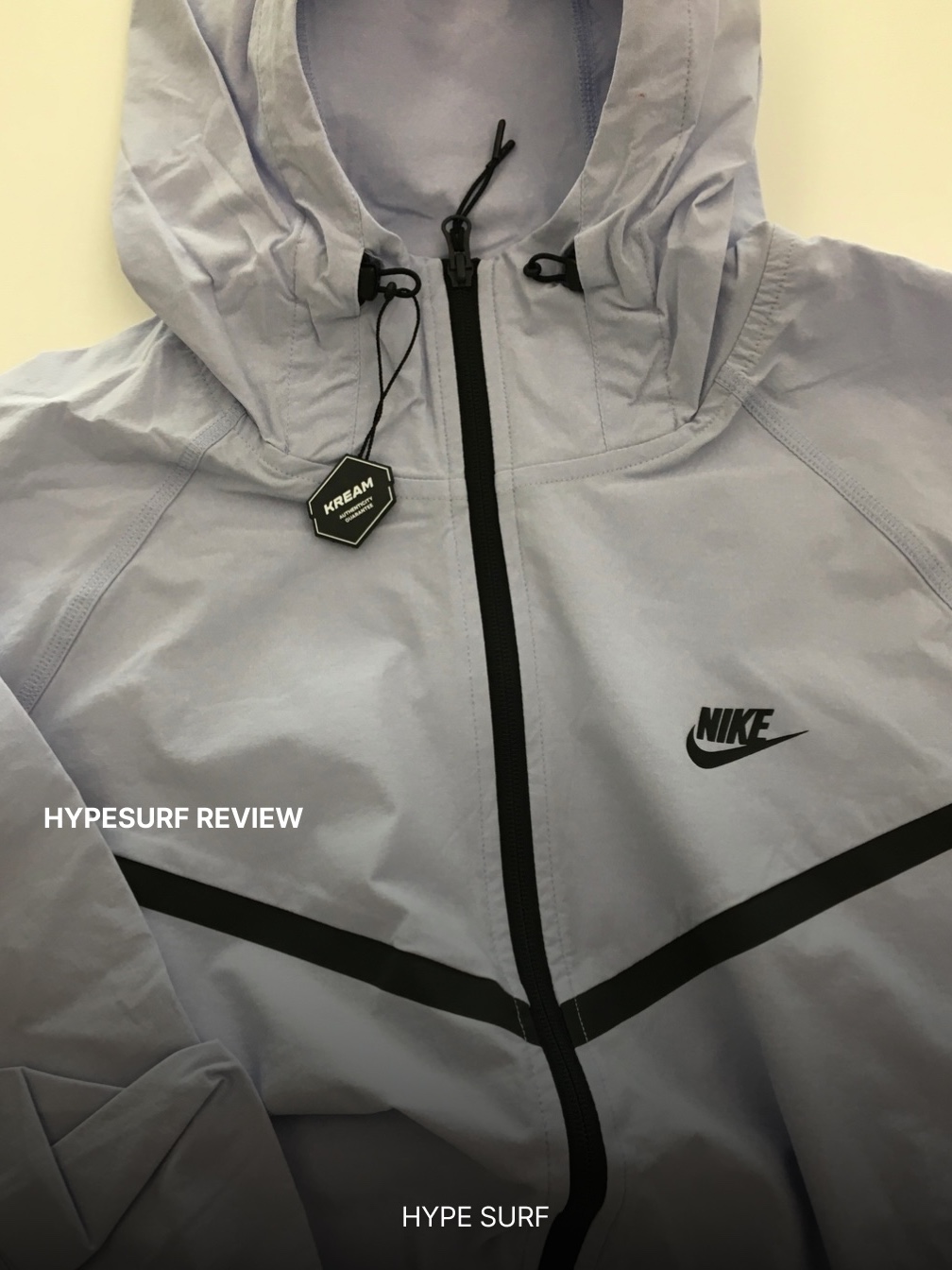 Nike Tech Woven Jacket Ghost Black - Asia 착용 스타일 - 3