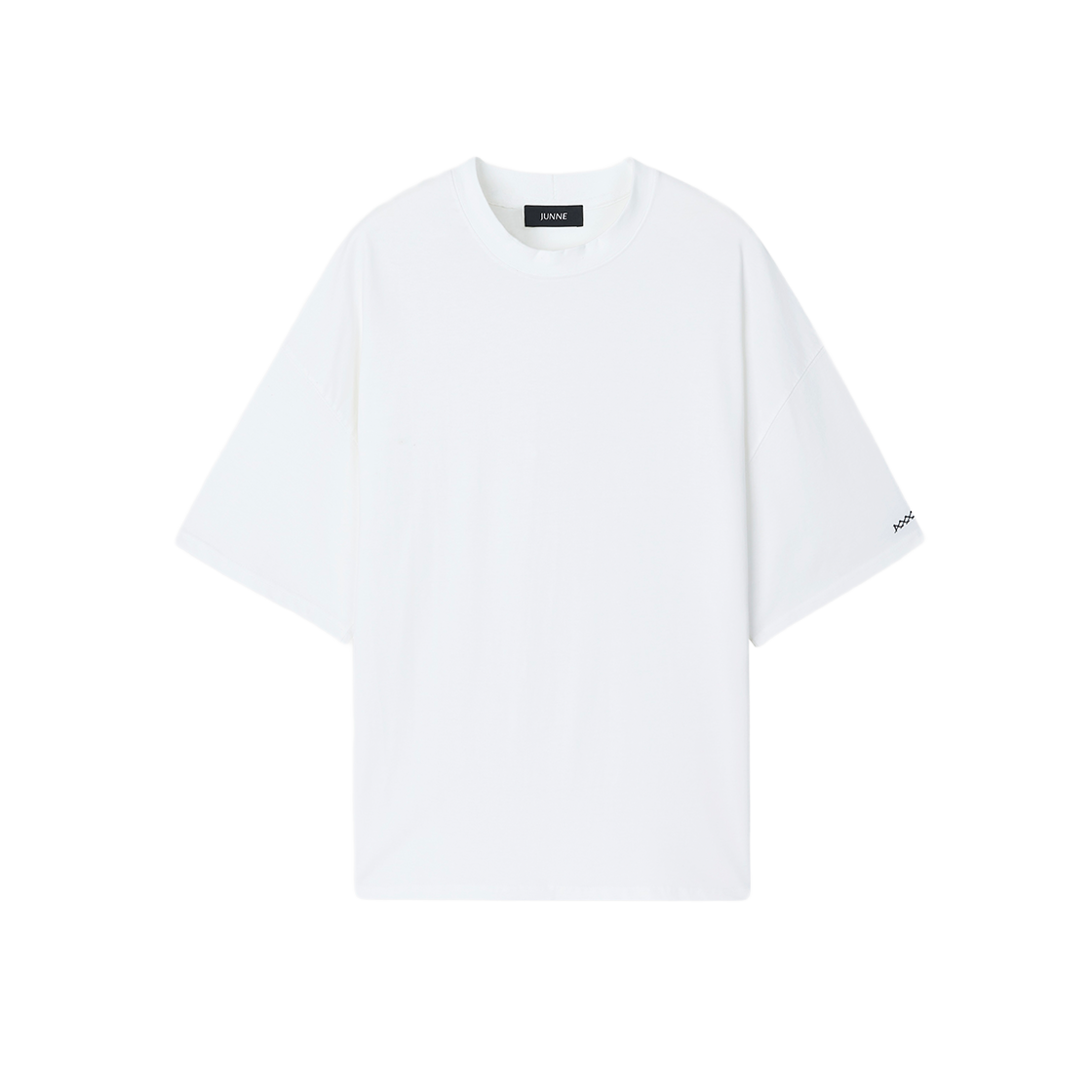 준느 T25 오버핏 컴팩트 티셔츠 오프화이트(Junne T25 Overfit Compact T-Shirts Off White)