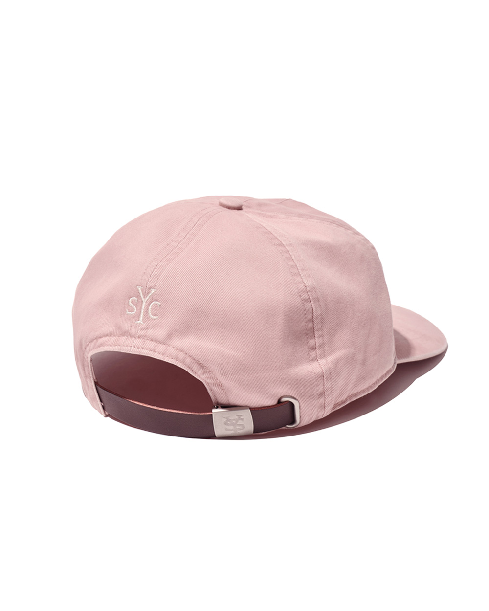 [예약 배송] 선데이세레머니 SY 로고 패널 뉴코튼 캡 - 핑크([예약 배송] Sunday Ceremony Sy Logo 5 Panel New Cotton Cap - Pink) - 2