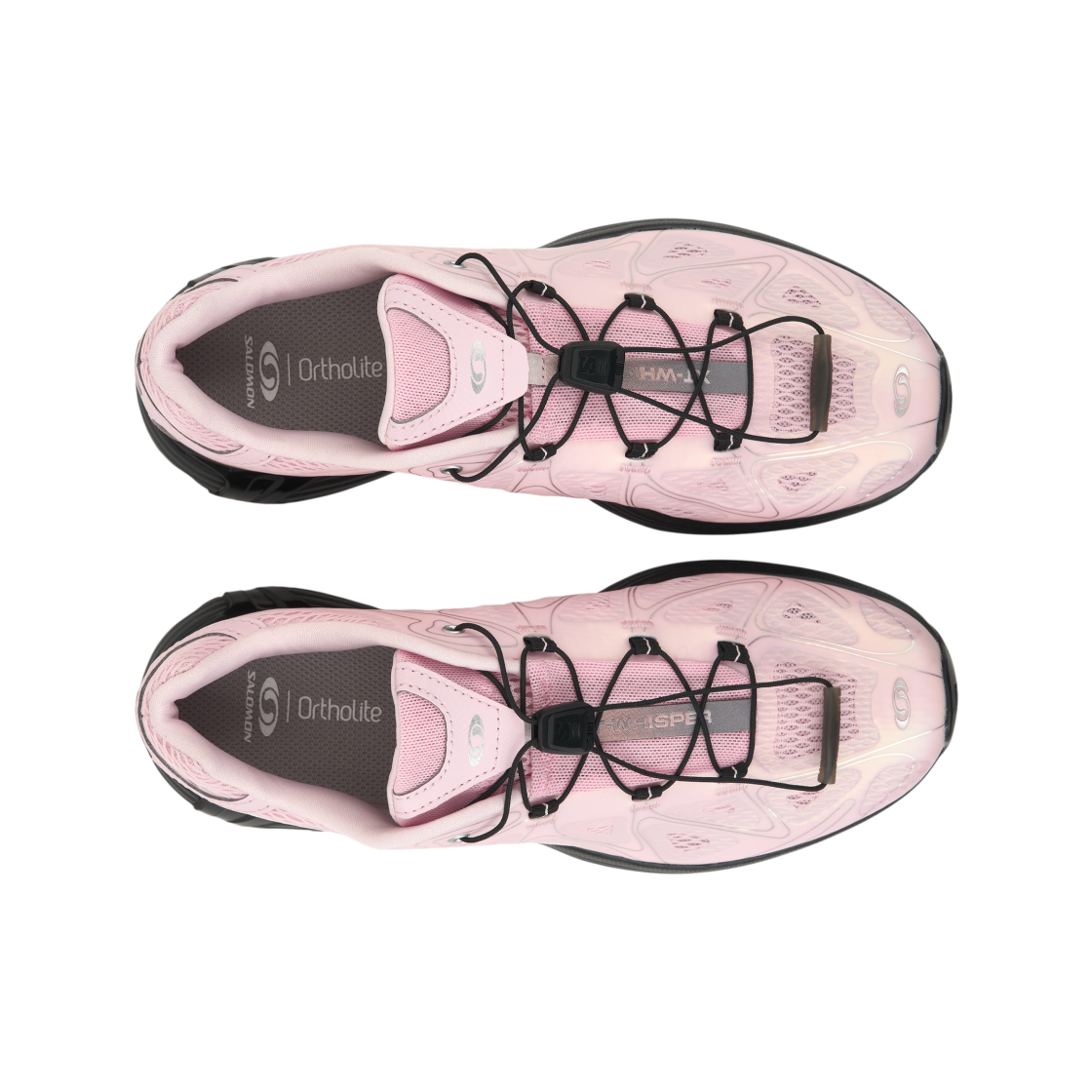(W) 살로몬 XT-위스퍼 보이드 아이시 핑크 블랙((W) Salomon XT-Whisper Void Icy Pink Black) - 5