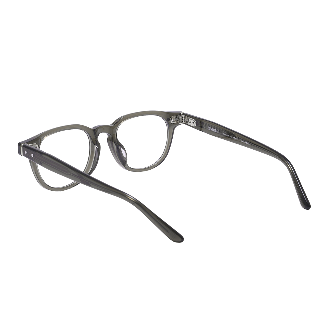 알로아이웨어 [SILVERBITE] SBG7604 1313G 아세테이트 뿔테 카키 안경테(ALO EYEWEAR [SILVERBITE] SBG7604 1313G acetate khaki glasses frame) - 3