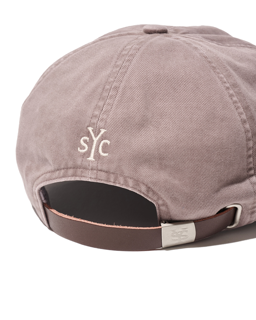 [예약 배송] 선데이세레머니 SY 클래식 빈티지 로고 캡 - 라벤더([예약 배송] Sunday Ceremony Sy Classic Vintage Logo Cap - Lavender) - 5