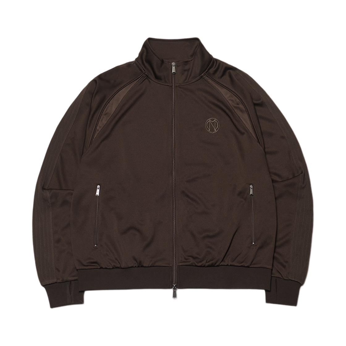 노매뉴얼 NM 와이드 트랙탑 브라운(NOMANUAL NM Wide Track Top Brown) - 1