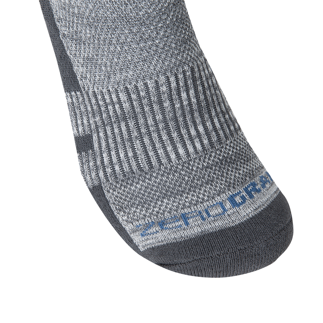제로그램 트레일하이커 에어로쿨 퍼포먼스 삭스(Zerogram Trailhiker Aerocool Performance Socks Melange Gray) - 3