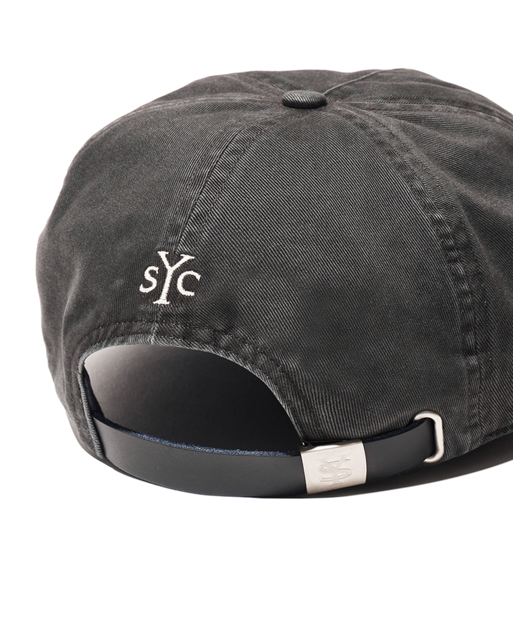 [예약 배송] 선데이세레머니 SY 클래식 빈티지 로고 캡 - 차콜([예약 배송] Sunday Ceremony Sy Classic Vintage Logo Cap - Charcoal) - 5